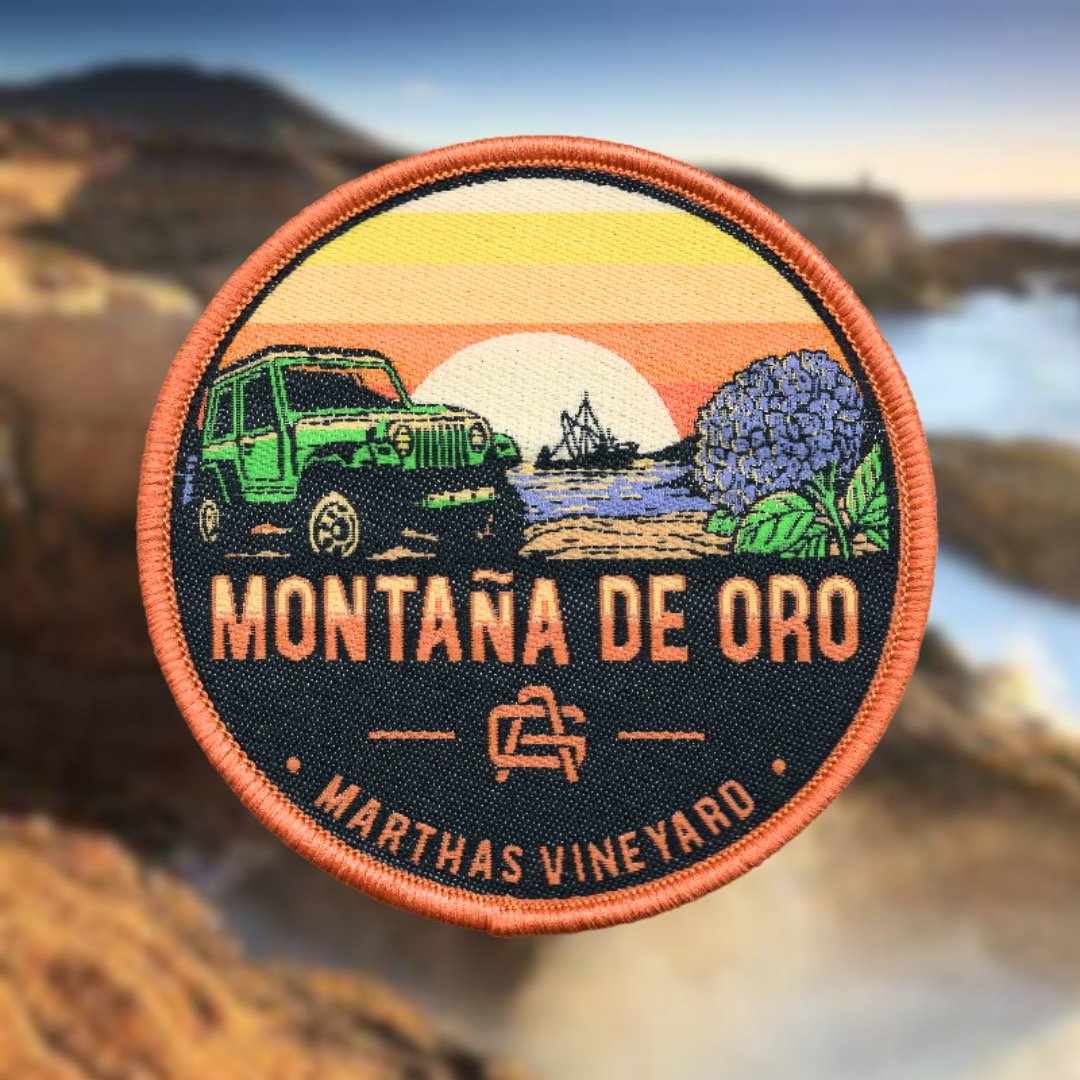 Montaña de Oro woven patch